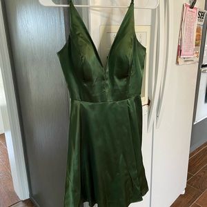 Emerald Green Dress
